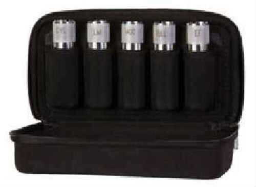 Carlsons Choke Tube Case Fits 3-5 Tubes Black 00400